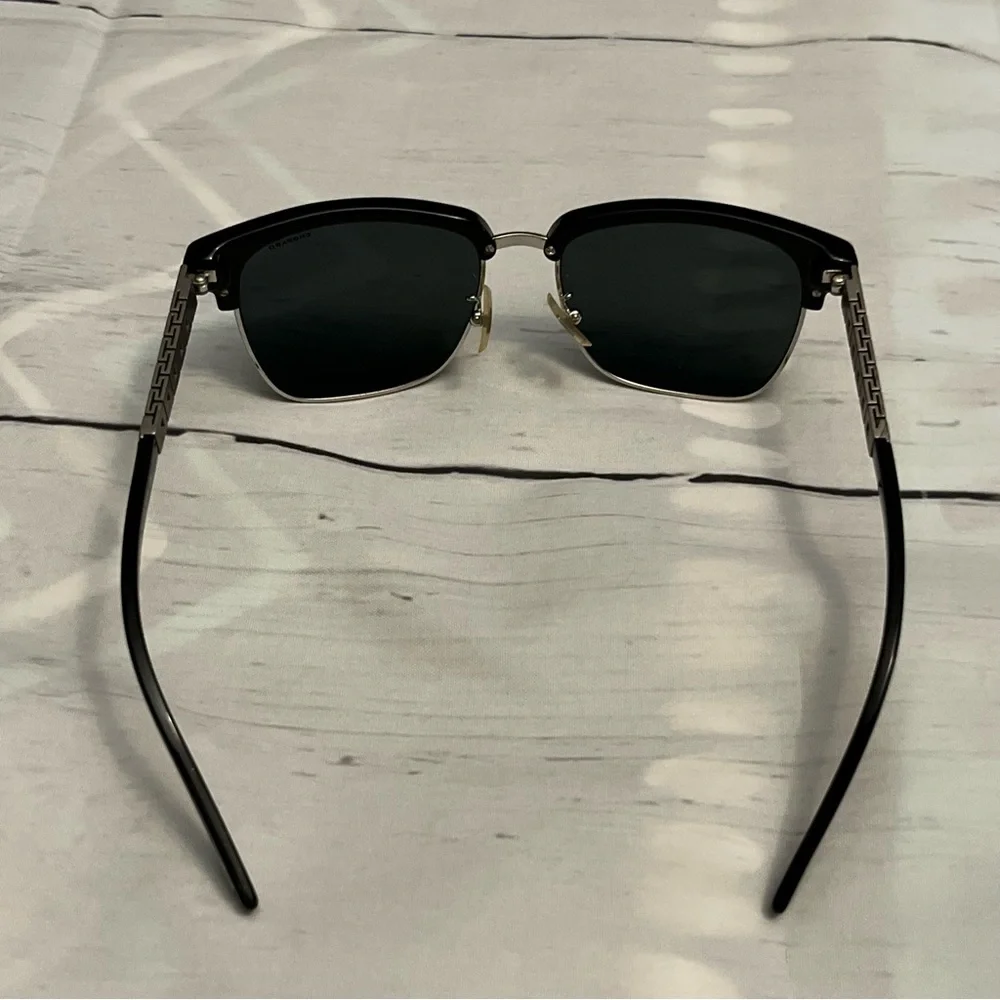 Shiny Nickel Silver Chopard SCH B30 579P Sunglasses